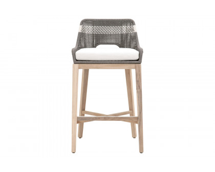 Essentials - Woven Tapestry Outdoor Barstool