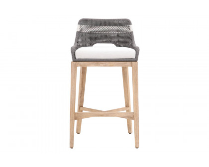 Essentials - Woven Tapestry Outdoor Barstool