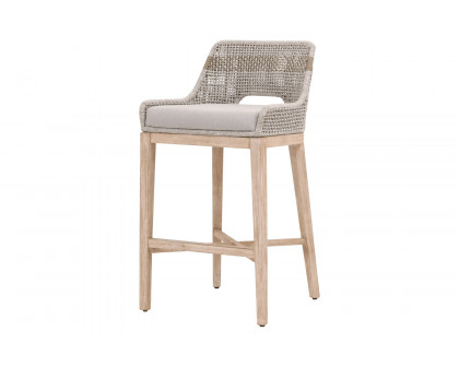 Essentials - Woven Tapestry Outdoor Barstool