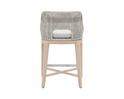 Essentials Woven Tapestry Outdoor Counter Stool - Taupe