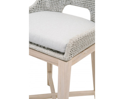 Essentials Woven Tapestry Outdoor Counter Stool - Taupe