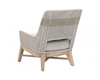 Essentials - Woven Tapestry Outdoor Club Chair in Taupe