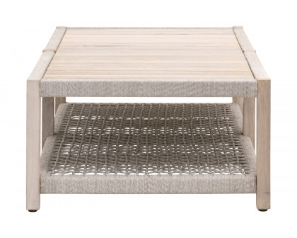 Essentials Woven Wrap Outdoor Coffee Table - Taupe