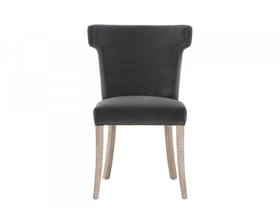 Essentials Celina Dining Chair - Dark Dove Velvet