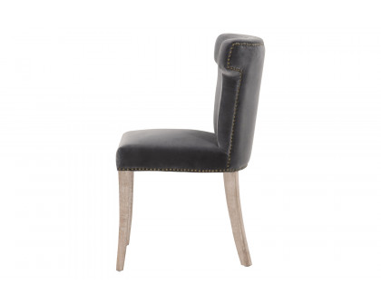 Essentials Celina Dining Chair - Dark Dove Velvet