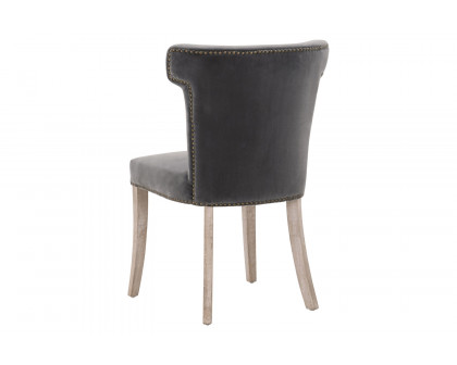 Essentials Celina Dining Chair - Dark Dove Velvet