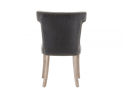 Essentials Celina Dining Chair - Dark Dove Velvet