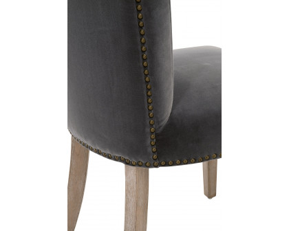 Essentials Celina Dining Chair - Dark Dove Velvet