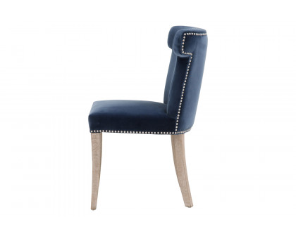 Essentials Celina Dining Chair - Denim Velvet