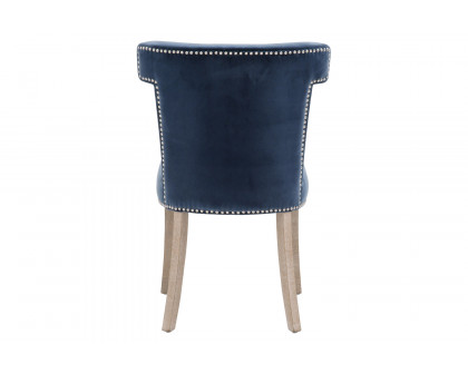 Essentials Celina Dining Chair - Denim Velvet