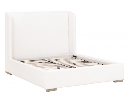 Essentials Stewart Queen Bed - Livesmart Peyton Pearl