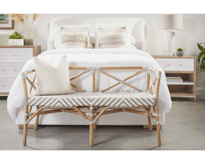 Essentials Stewart Cal King Bed - Livesmart Peyton Pearl