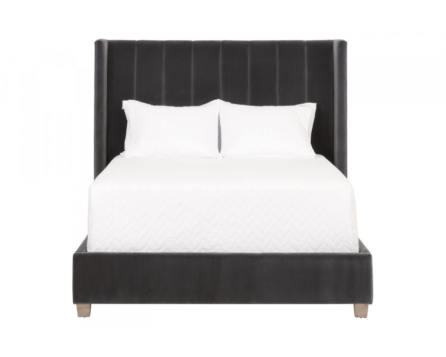 Essentials Chandler Queen Bed - Dark Dove Natural Gray