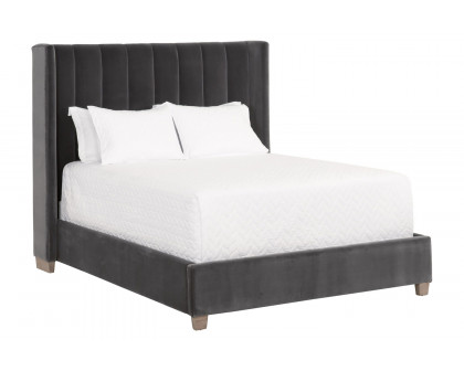 Essentials Chandler Queen Bed - Dark Dove Natural Gray