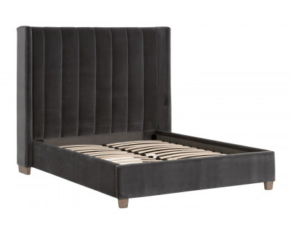 Essentials Chandler Queen Bed - Dark Dove Natural Gray