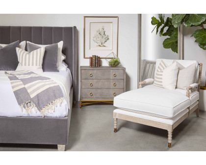 Essentials Chandler Queen Bed - Dark Dove Natural Gray