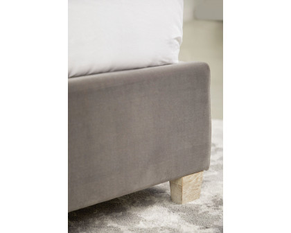 Essentials Chandler Cal King Bed - Dark Dove Natural Gray