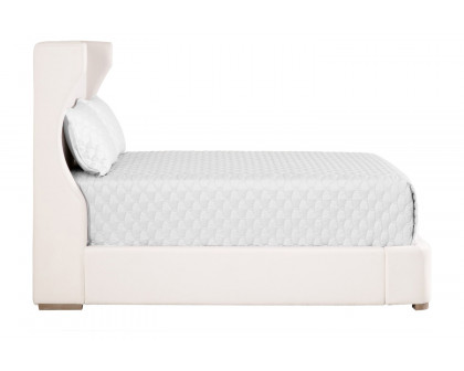 Essentials Balboa Queen Bed - LiveSmart Peyton Pearl and Natural Gray