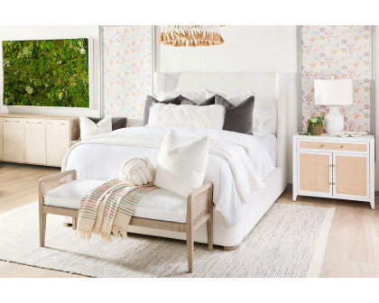 Essentials Balboa Queen Bed - LiveSmart Peyton Pearl and Natural Gray