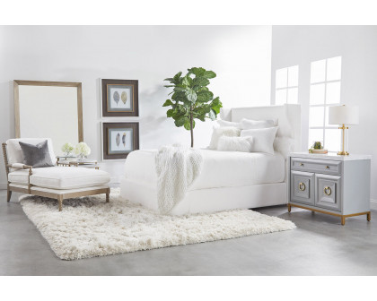 Essentials Balboa Queen Bed - LiveSmart Peyton Pearl and Natural Gray