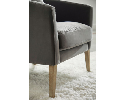 Essentials Gordon Club Chair - Dark Dove Velvet