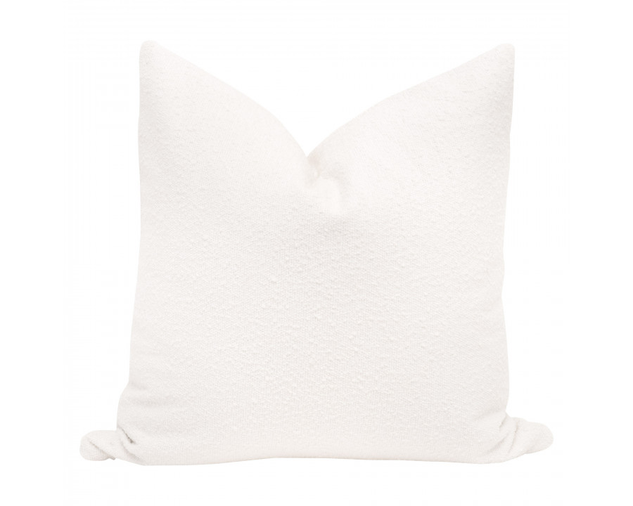 Essentials The Basic 26" Euro Pillow Set of 2 - Performance Boucle Snow