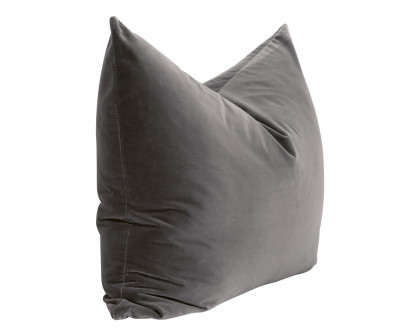 Essentials The Basic 34" Datch Pillow Set of 2 - Dark Dove Velvet