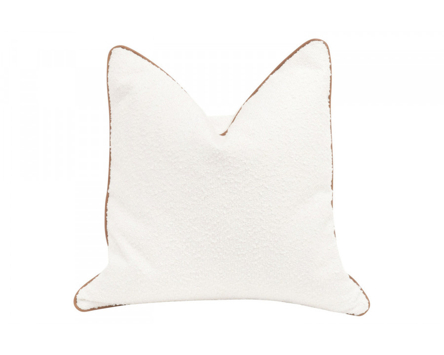 Essentials The Not So Basic 22" Essential Pillow, Set of 2 - Performance Boucle Snow