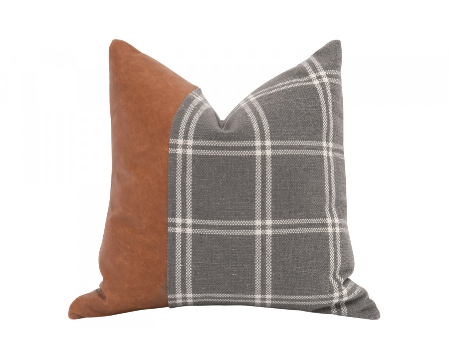 Essentials - The Lawyer 20" Essential Pillow, Set of 2 in Walden Smoke