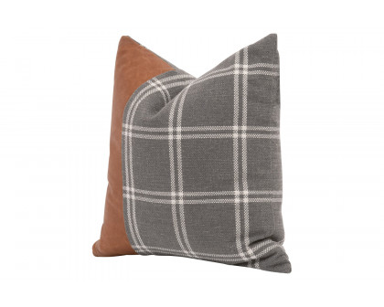 Essentials - The Lawyer 20" Essential Pillow, Set of 2 in Walden Smoke