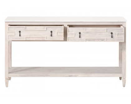 Essentials - Bella Antique Emerie 2-Drawer Entry Console