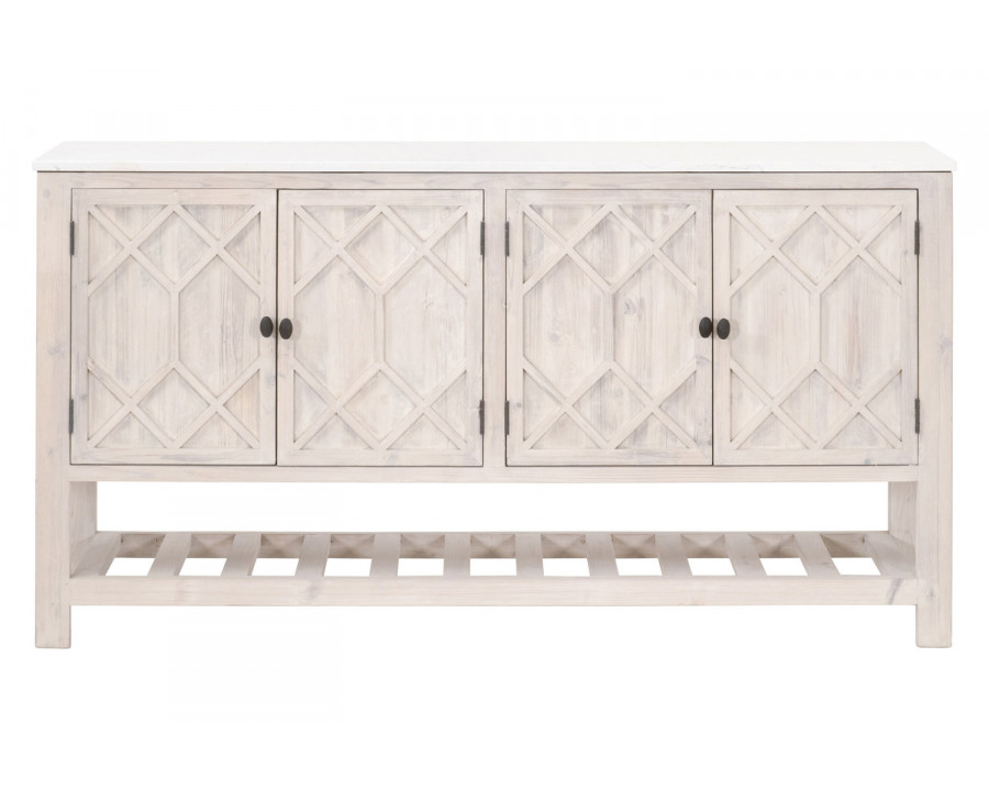 Essentials - Bella Antique Willow Media Sideboard