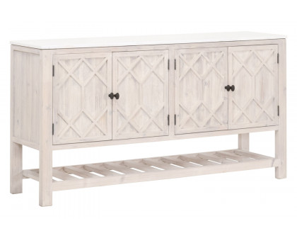 Essentials - Bella Antique Willow Media Sideboard