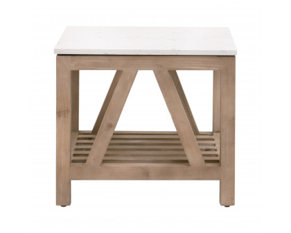 Essentials - Bella Antique Spruce End Table