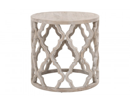 Essentials - Bella Antique Clover Large End Table