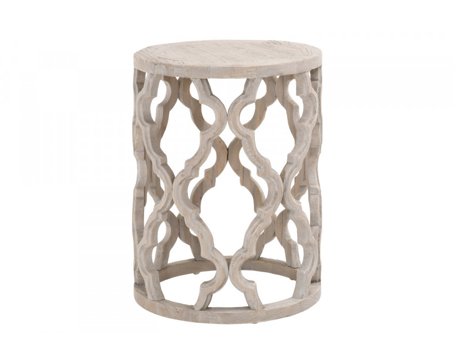 Essentials - Bella Antique Clover Large End Table