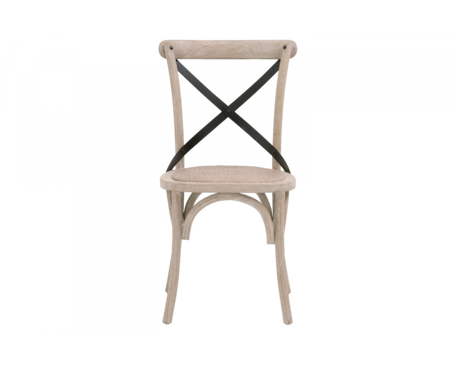 Essentials - Grove Dining Chair, Set of 2 in Natural Gray