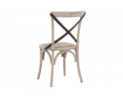 Essentials - Grove Dining Chair, Set of 2 in Natural Gray