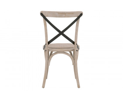 Essentials - Grove Dining Chair, Set of 2 in Natural Gray