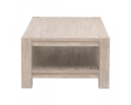 Essentials Adler Rectangular Coffee Table - Natural Gray Ash, Acacia