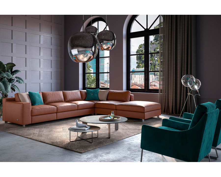 Estro IS 228 Tempo Sectional - Leather