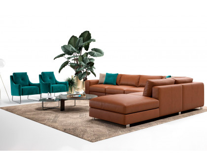 Estro IS 228 Tempo Sectional - Leather