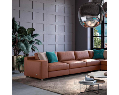 Estro IS 228 Tempo Sectional - Leather