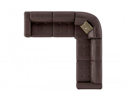 Estro IS 312 A Icon Sectional with Bed Mattress - Fabric