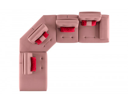 Estro IS 506 A Manhattan Sectional - Pink