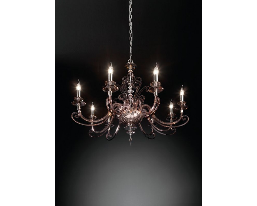 Euroluce Alicante Fume Chandelier - L8