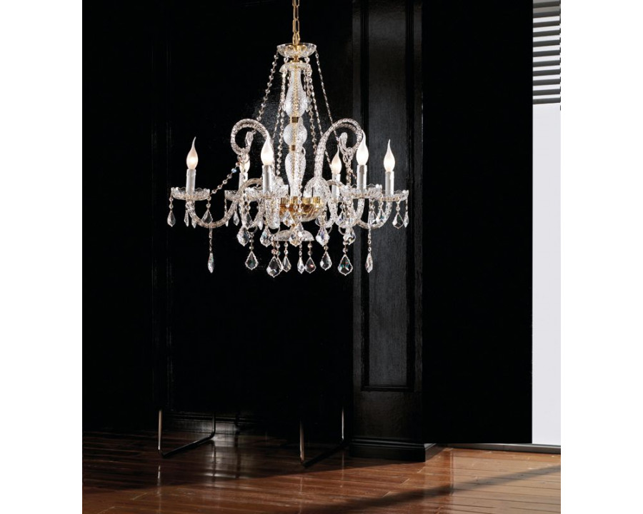 Euroluce Epoca Chandelier without Platform - L6