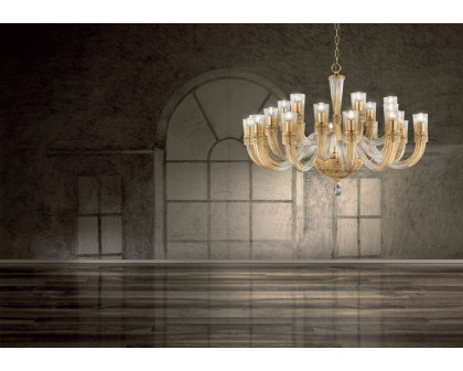 Euroluce - Dea L12+6+6 Chandelier