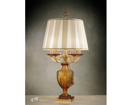 Euroluce Zeus LG5 Table Lamp - Blue Amber