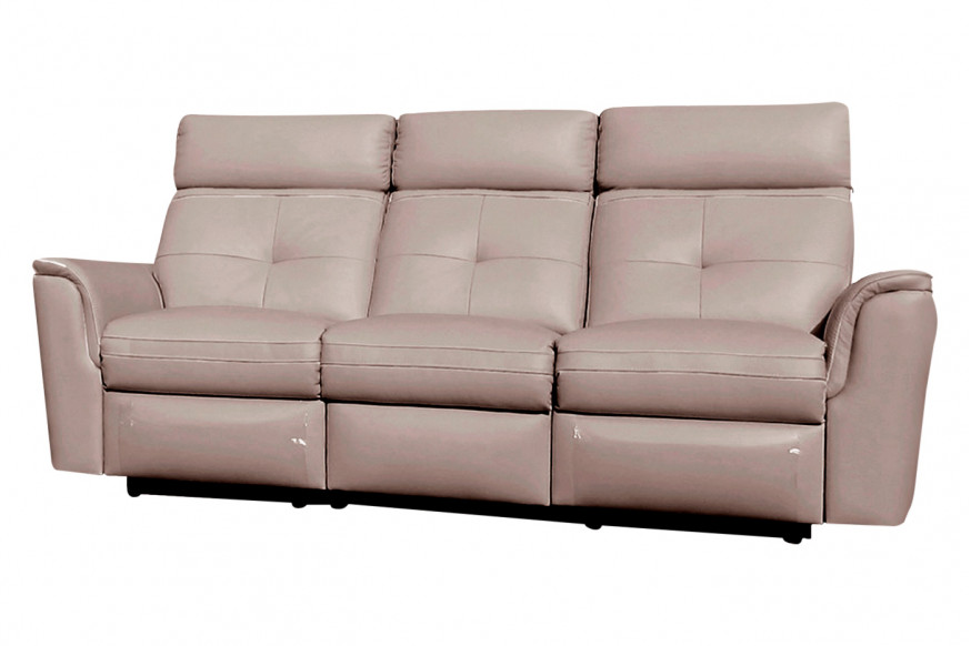 Extravaganza™ 8501 Sofa with 2 Recliners - Light Gray